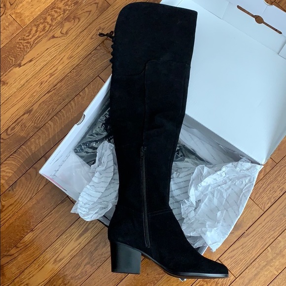 BNIB Aldo Genuine Suede Tall Boots - Picture 2 of 6